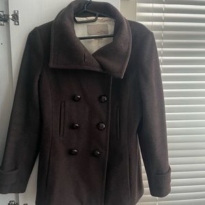Aritzia Wilfred Howell cashmere and wool coat